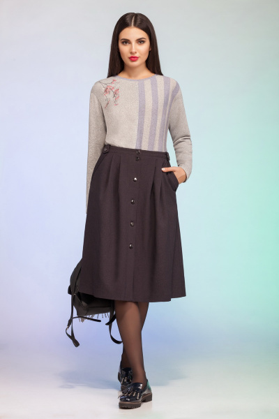 Блуза, юбка Vitol Fashion В-2100 - фото 1