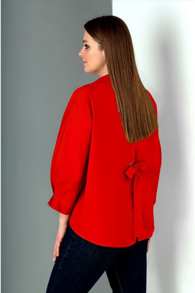 Блуза Таир-Гранд 62375 красный - фото 4