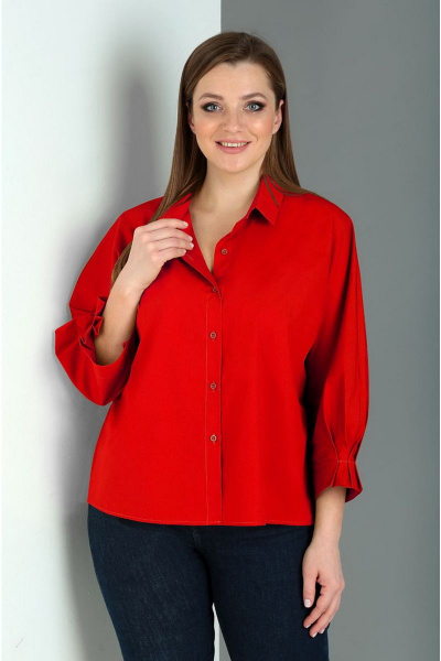 Блуза Таир-Гранд 62375 красный - фото 1
