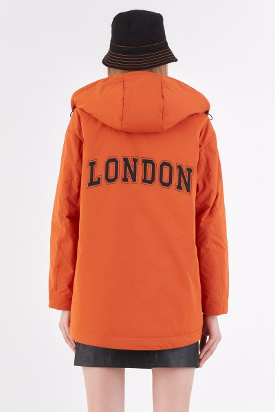 Куртка Lakbi 52126 оранжевый - фото 4