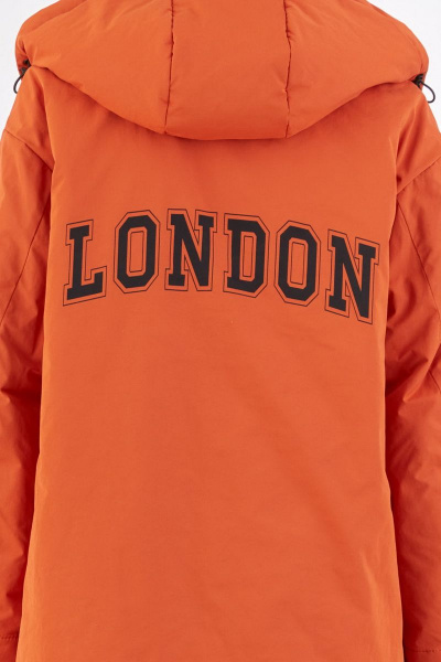 Куртка Lakbi 52126 оранжевый - фото 3