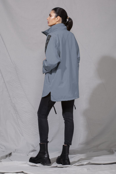 Куртка ALEZA 1005.1 серо-голубой - фото 2