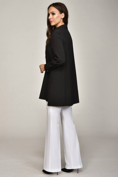Блуза Teffi Style L-1354 черный - фото 2
