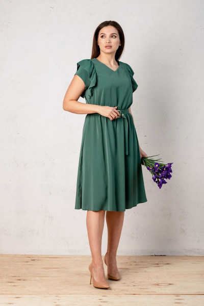 Платье Angelina 509 зелень - фото 3