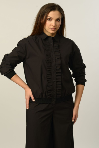 Блуза Диомант 1640 черный - фото 1