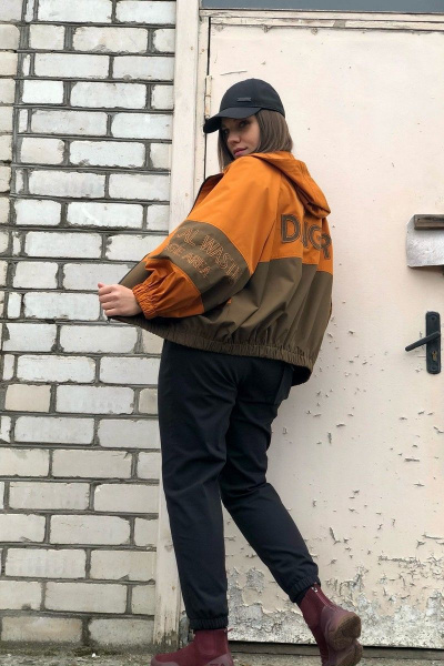 Брюки, куртка, майка Runella 1448 оранжевый - фото 13