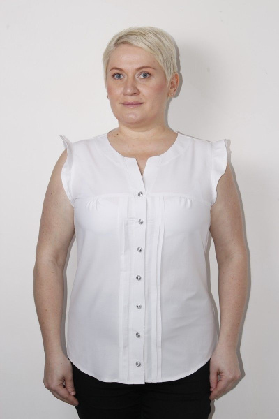 Блуза MIRSINA FASHION 12410100 белый - фото 1