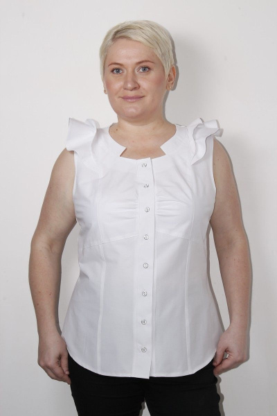Блуза MIRSINA FASHION 13760100 белый - фото 1