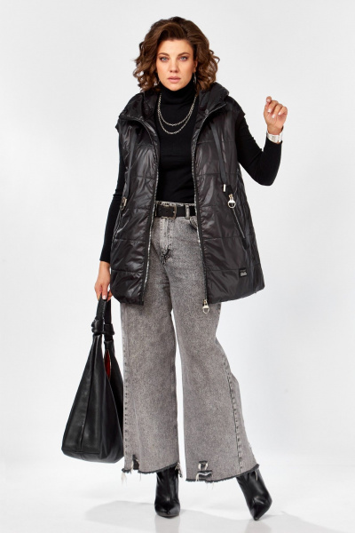 Жилет Lady Secret 062 черный - фото 9