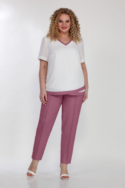 Блуза, брюки, жакет Bonna Image 559 розовый - фото 2
