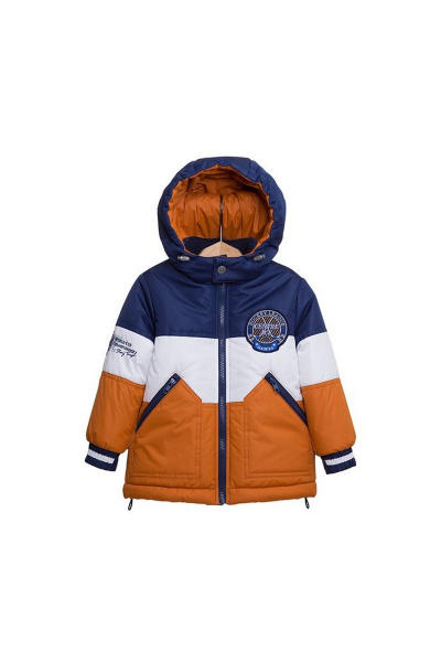 Комбинезон, куртка Bell Bimbo 183021 оранжевый/т.синий - фото 3