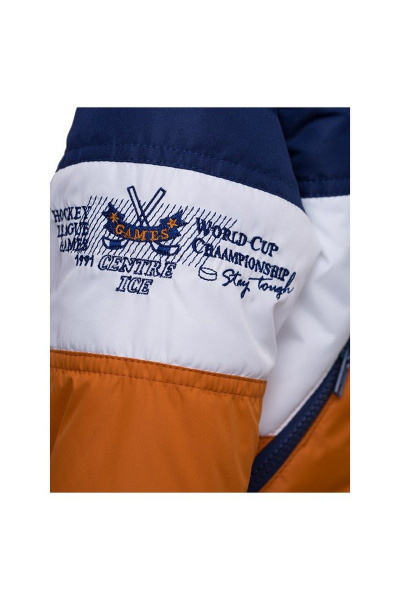 Комбинезон, куртка Bell Bimbo 183021 оранжевый/т.синий - фото 6
