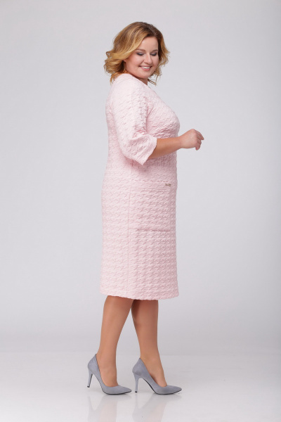 Платье Michel chic 909 розовый - фото 2