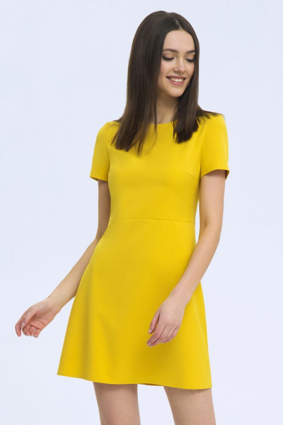 Платье LaVeLa L10220 желтый - фото 3
