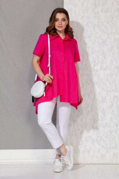 Блуза, брюки Beautiful&Free 3040 розовый - фото 2