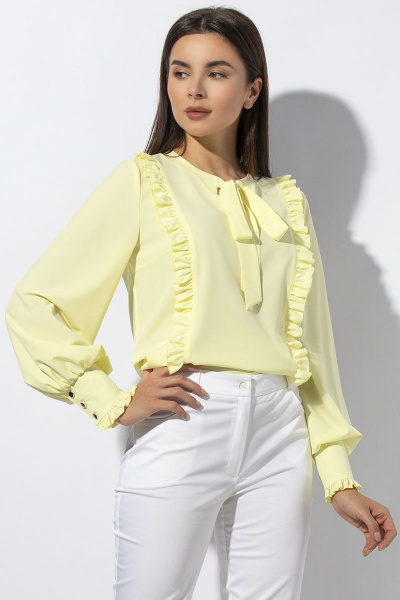 Блуза VIZAVI 644 желтый - фото 1