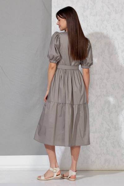 Платье Beautiful&Free 4053 серый - фото 2