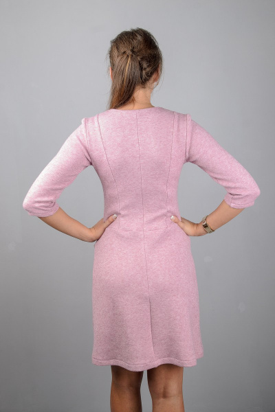 Платье Mita ЖМ890 розовый - фото 3