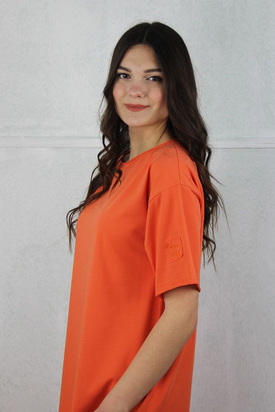 Платье Полесье С4727-20 0С2215-Д43 164 оранжевый - фото 3