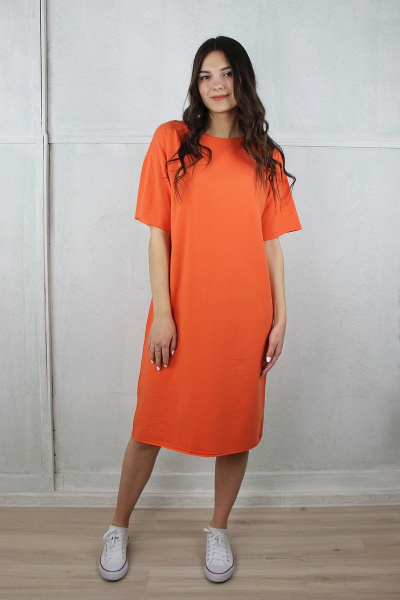 Платье Полесье С4727-20 0С2215-Д43 164 оранжевый - фото 1