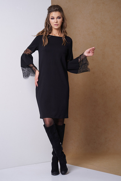 Платье Fantazia Mod 3082 черный - фото 4