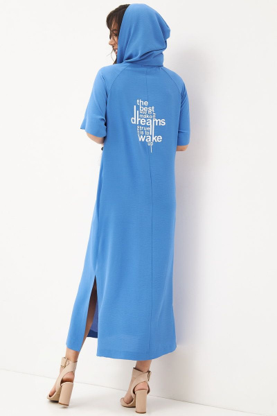Платье Магия моды 1898 голубой - фото 3
