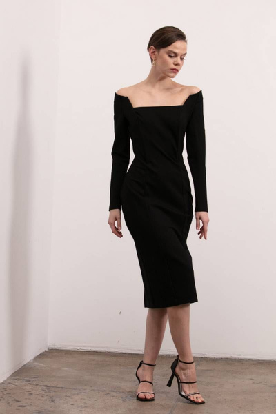 Платье MUA 36-493-black - фото 1