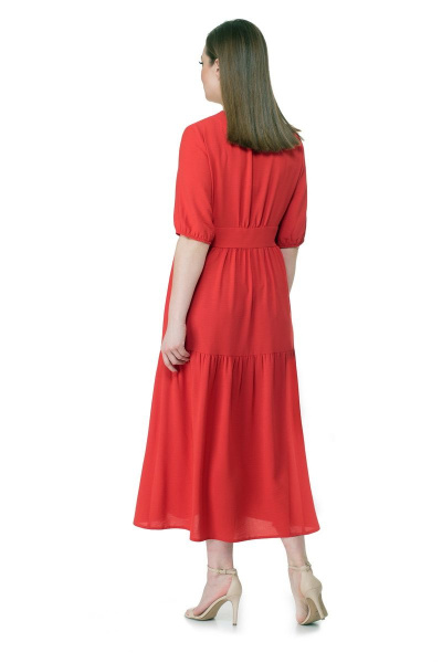 Платье Мишель стиль 954 красный - фото 3