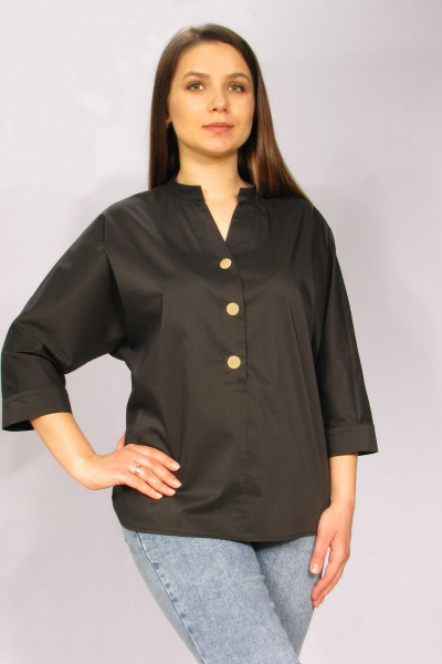 Блуза LUXTEX 0121 черный - фото 1
