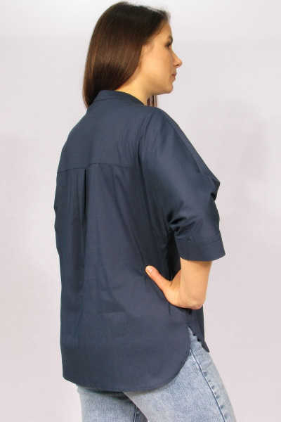 Блуза LUXTEX 0121 синий - фото 2