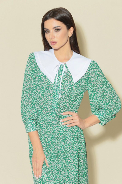 Платье Karina deLux B-416 зеленый - фото 5