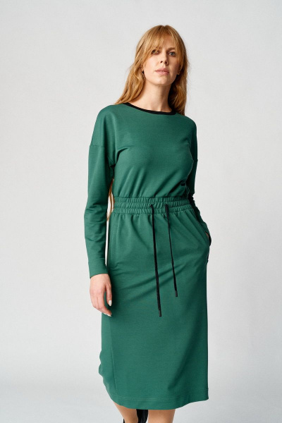 Платье Almirastyle 101 зеленый - фото 3
