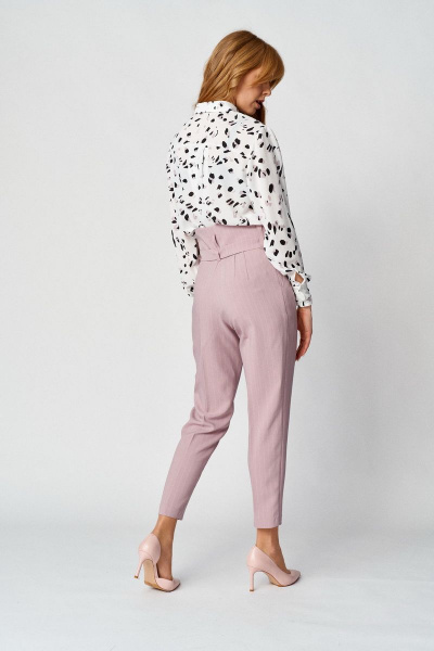 Блуза, брюки Almirastyle 142 розовый - фото 4