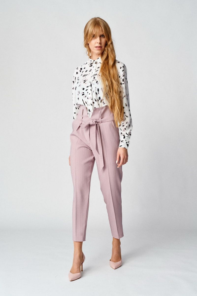 Блуза, брюки Almirastyle 142 розовый - фото 1