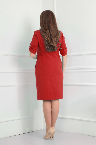 Платье Fortuna. Шан-Жан 628 красный - фото 2