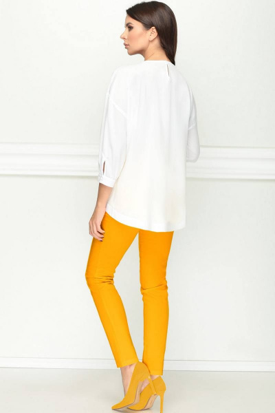 Блуза, брюки LeNata 21184 оранжевый - фото 4