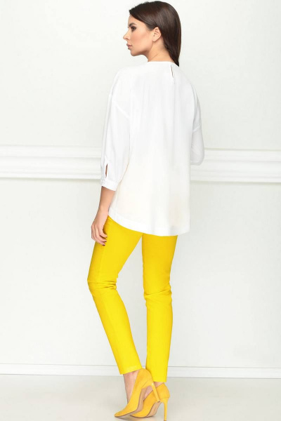 Блуза, брюки LeNata 21184 желтый - фото 4
