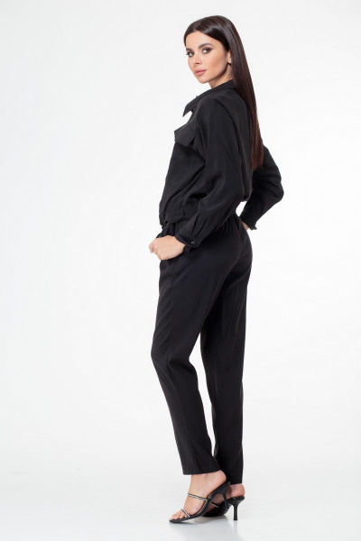 Блуза, брюки Anelli 875 черный - фото 9