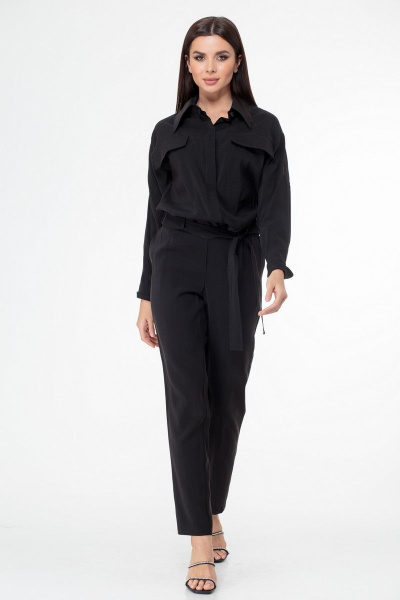 Блуза, брюки Anelli 875 черный - фото 8