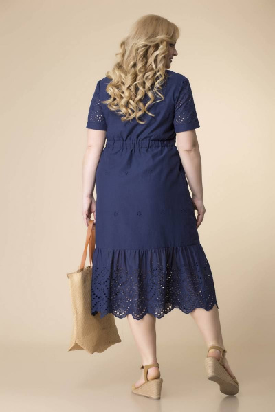 Платье Romanovich Style 1-2145 синий - фото 3