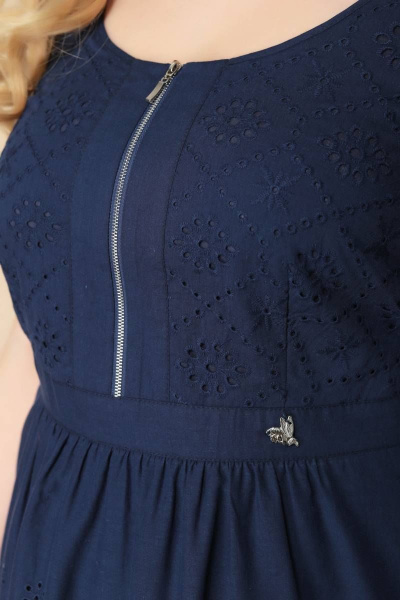 Платье Romanovich Style 1-2145 синий - фото 4