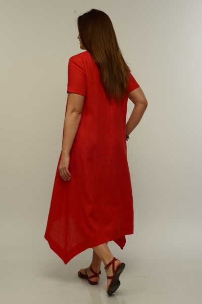 Платье MALI 419-017 красный - фото 9