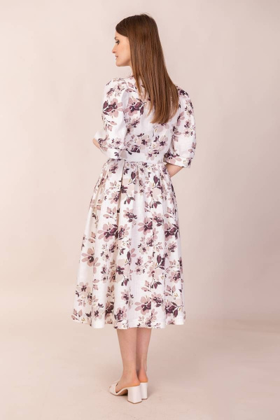 Платье Ружана 453-2 фиолетка - фото 2