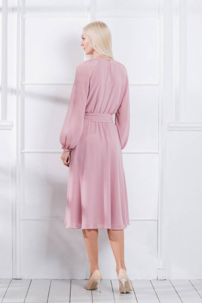Платье Achosa 2090 розовый - фото 3