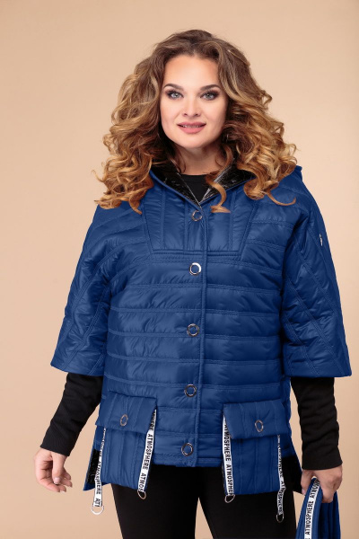 Куртка Svetlana-Style 1483 синий - фото 2