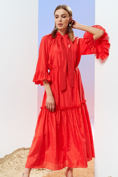 Платье Prestige 4130/170 красный - фото 1