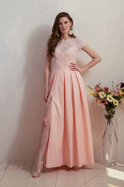 Платье Condra 4210 светлый_розовый - фото 2