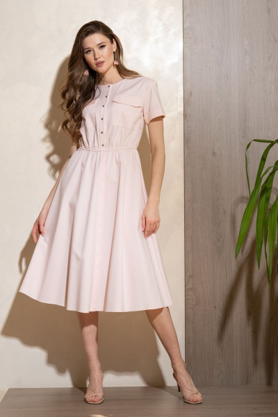 Платье Condra 4294 нежный_розовый - фото 1