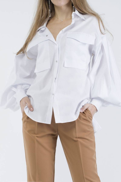 Блуза Effect-Style 805 белый - фото 4