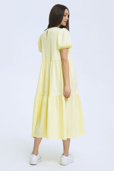 Платье LaVeLa L10222 желтый - фото 2